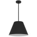 Alteck Lighting AP0077-5CCT-W Jaz 1-lt 16" LED Outdoor Pendant, 5CCT Selectable - Sand Black