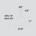 Alteck Lighting AP0077-5CCT-W Jaz 1-lt 16" LED Outdoor Pendant, 5CCT Selectable