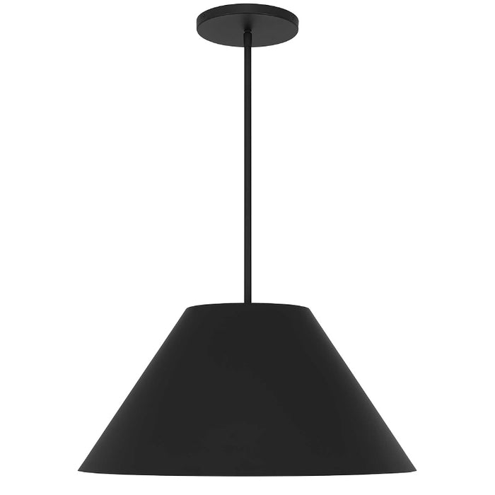 Alteck Lighting AP0078-5CCT-W Jaz 1-lt 22" LED Outdoor Pendant, 5CCT Selectable - Sand Black