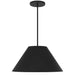 Alteck Lighting AP0078-5CCT-W Jaz 1-lt 22" LED Outdoor Pendant, 5CCT Selectable - Sand Black