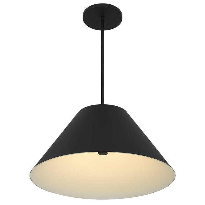 Alteck Lighting AP0078-5CCT-W Jaz 1-lt 22" LED Outdoor Pendant, 5CCT Selectable - Sand Black
