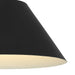 Alteck Lighting AP0078-5CCT-W Jaz 1-lt 22" LED Outdoor Pendant, 5CCT Selectable - Sand Black