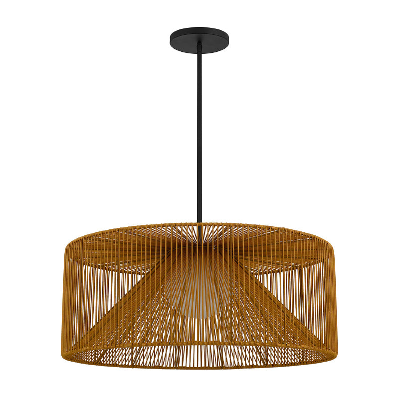 Alteck Lighting AP0150-5CCT-W Key West 1-lt 30" LED Outdoor Pendant, 5CCT Selectable