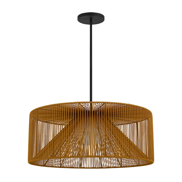 Alteck Lighting AP0150-5CCT-W Key West 1-lt 30" LED Outdoor Pendant, 5CCT Selectable