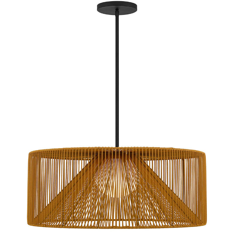 Alteck Lighting AP0150-5CCT-W Key West 1-lt 30" LED Outdoor Pendant, 5CCT Selectable