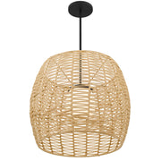Alteck Lighting AP0151-5CCT-W Aruba 1-lt 24" LED Outdoor Pendant, 5CCT Selectable