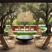 Alteck Lighting AP0152-5CCT-W Aruba 1-lt 32" LED Outdoor Pendant, 5CCT Selectable