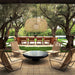 Alteck Lighting AP0152-5CCT-W Aruba 1-lt 32" LED Outdoor Pendant, 5CCT Selectable