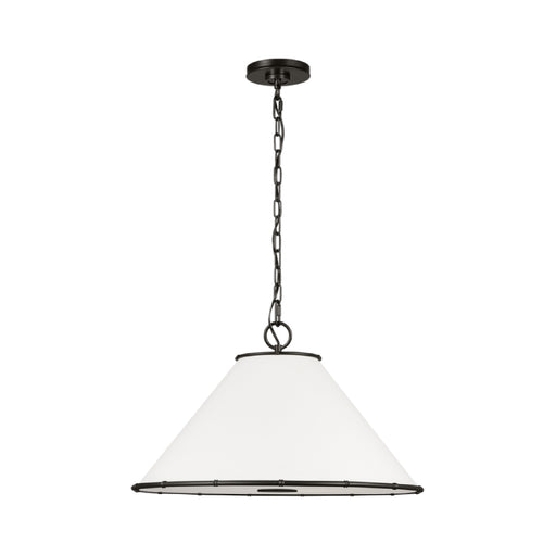 Visual Comfort AP1283 Aldric 3-lt 28" Large Pendant - Aged Iron