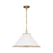 Visual Comfort AP1283 Aldric 3-lt 28" Large Pendant - Gild