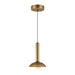Alora Mood PD616109-UNV Arden 1-lt 6" LED Pendant - Brushed Gold