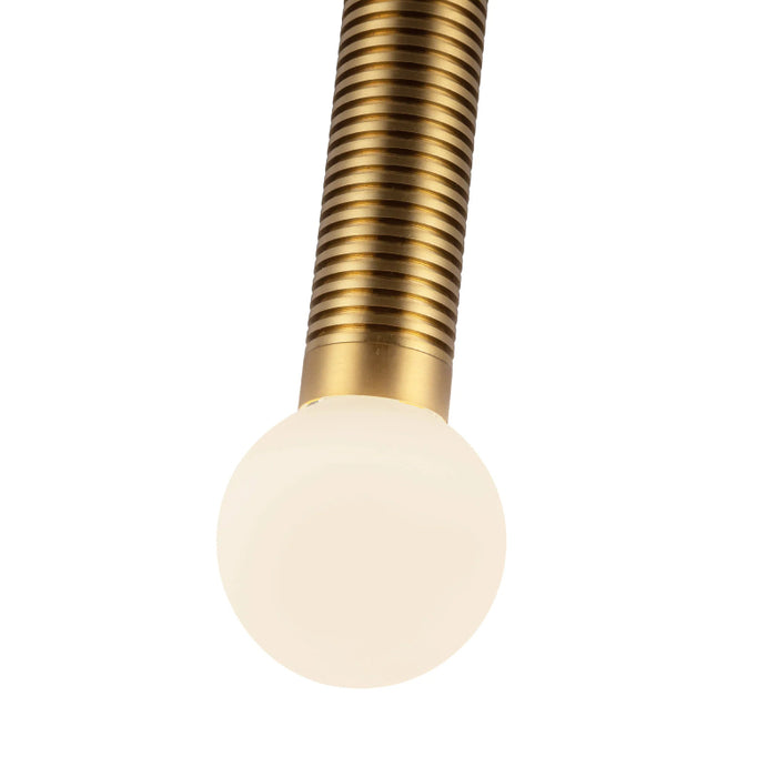 Alora Mood WV612114-UNV Arden 1-lt 14" Tall LED Vanity Light - Brushed Gold