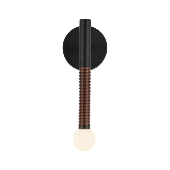 Alora Mood WV612114-UNV Arden 1-lt 14" Tall LED Vanity Light - Matte Black