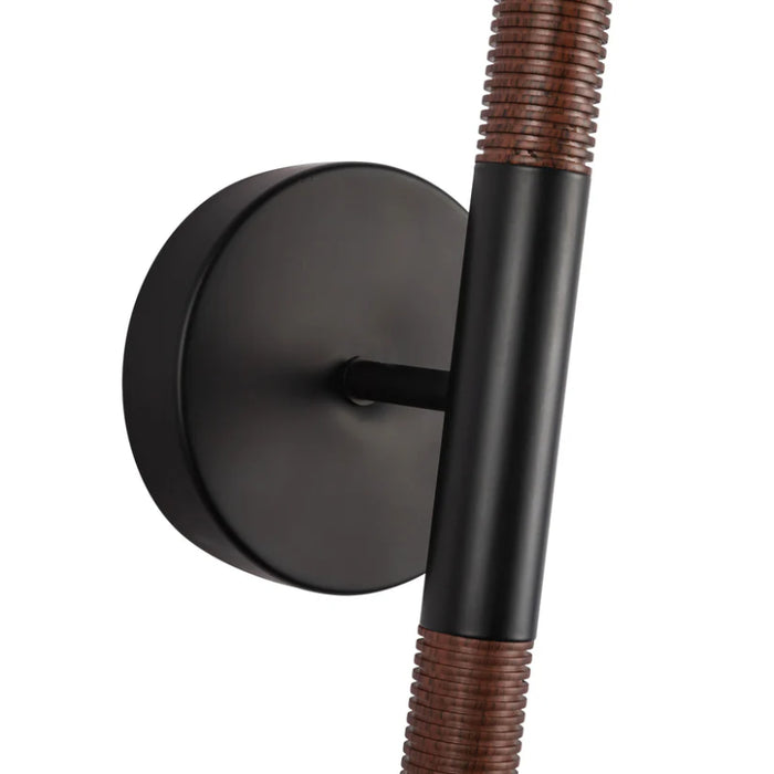 Alora Mood WV612223-UNV Arden 2-lt 23" Tall LED Vanity Light - Matte Black