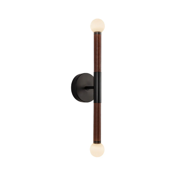Alora Mood WV612223-UNV Arden 2-lt 23" Tall LED Vanity Light - Matte Black