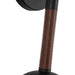 Alora Mood WV616114 Arden 1-lt 14" Tall LED Vanity Light - Matte Black