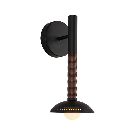 Alora Mood WV616114 Arden 1-lt 14" Tall LED Vanity Light - Matte Black