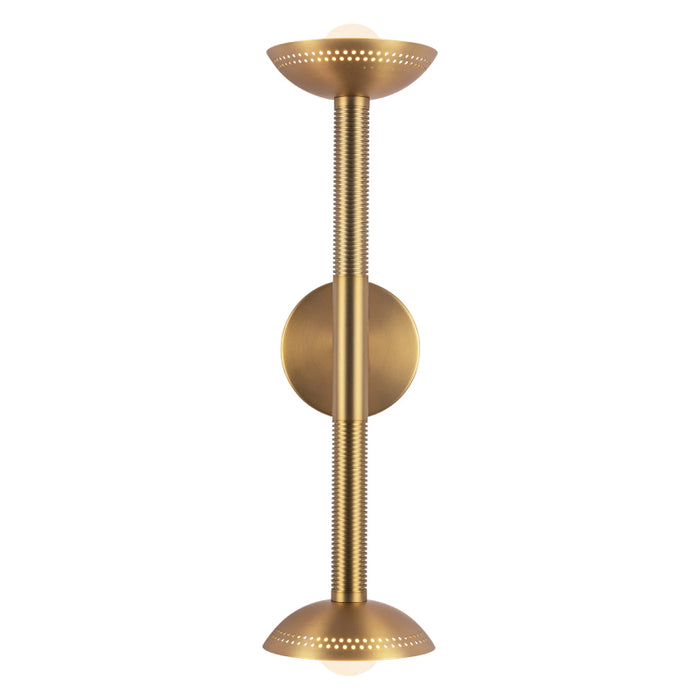 Alora Mood WV616223-UNV Arden 2-lt 23" Tall LED Vanity Light - Brushed Gold