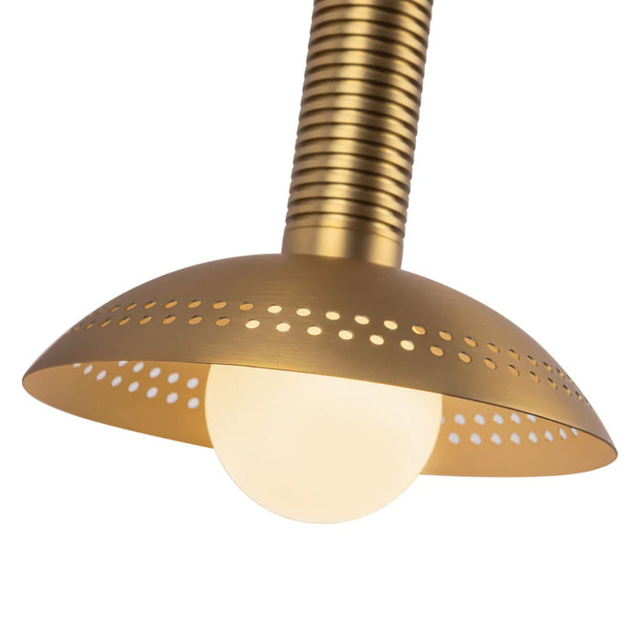 Alora Mood WV616223-UNV Arden 2-lt 23" Tall LED Vanity Light - Brushed Gold