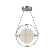 Kuzco PD76712 Aries 1-lt 13" LED Pendant, 120-277V - Chrome