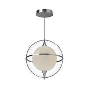 Kuzco PD76712 Aries 1-lt 13" LED Pendant, 120-277V - Chrome