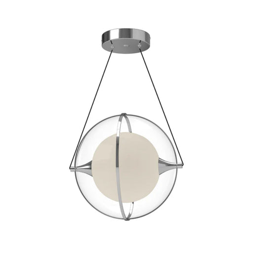 Kuzco PD76712 Aries 1-lt 13" LED Pendant, 120-277V - Chrome