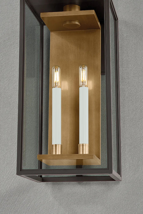 Troy B6524 Arnold 2-lt 24" Tall Outdoor Wall Sconce