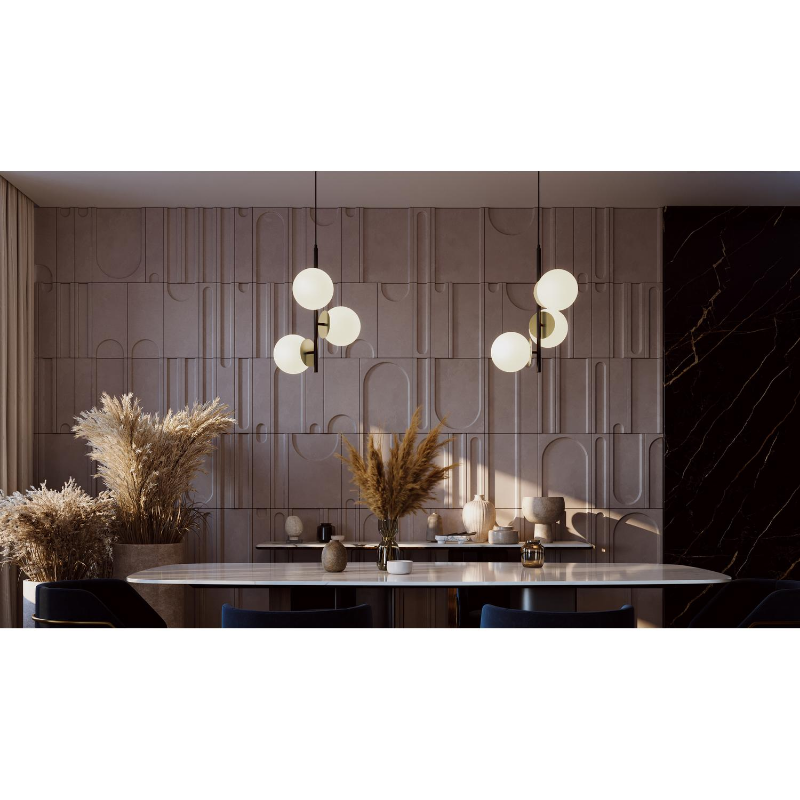 AFX ARNP17LAJD4 Arren 3-lt 17" LED Pendant