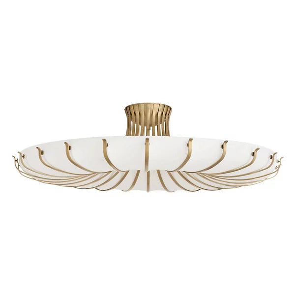 Arteriors Chambers 10 Light 52" Wide Flush Mount Fixture