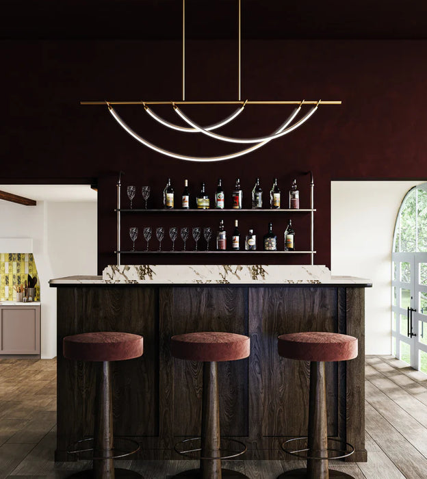 Alora LP317448 Aryas 48" LED Linear Pendant