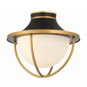 Crystorama ATL-700 Atlas 2-lt 14" Outdoor Semi Flush