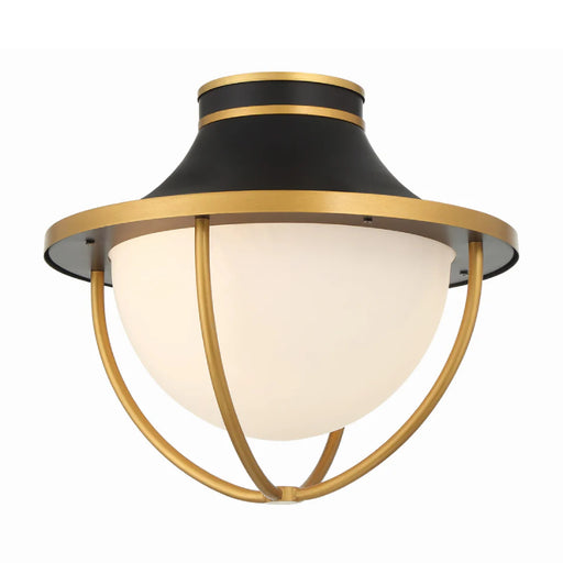 Crystorama ATL-700 Atlas 2-lt 14" Outdoor Semi Flush