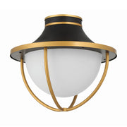 Crystorama ATL-700 Atlas 2-lt 14" Outdoor Semi Flush