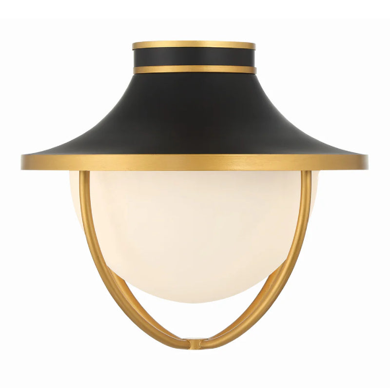 Crystorama ATL-700 Atlas 2-lt 14" Outdoor Semi Flush