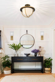 Crystorama ATL-700 Atlas 2-lt 14" Outdoor Semi Flush