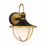 Crystorama ATL-701 Atlas 1-lt 14" Tall Outdoor Wall Sconce