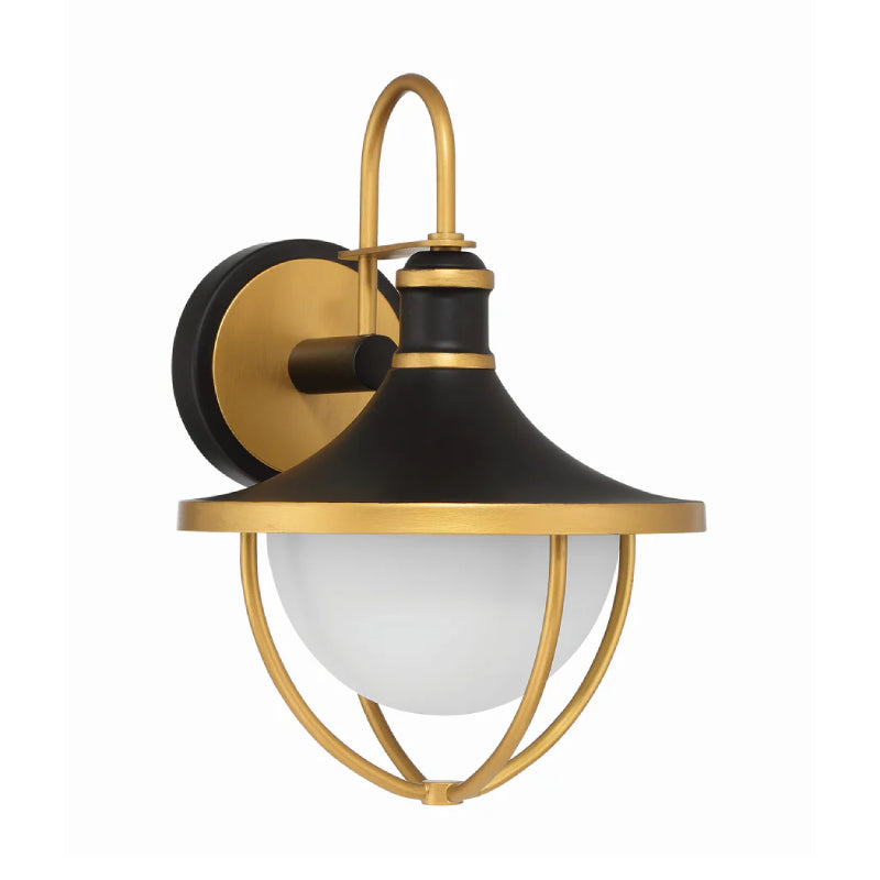 Crystorama ATL-701 Atlas 1-lt 14" Tall Outdoor Wall Sconce