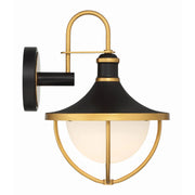 Crystorama ATL-701 Atlas 1-lt 14" Tall Outdoor Wall Sconce