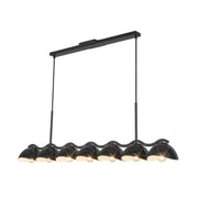 Kuzco LP57642 Atlas 7-lt 42" Linear Pendant - Black