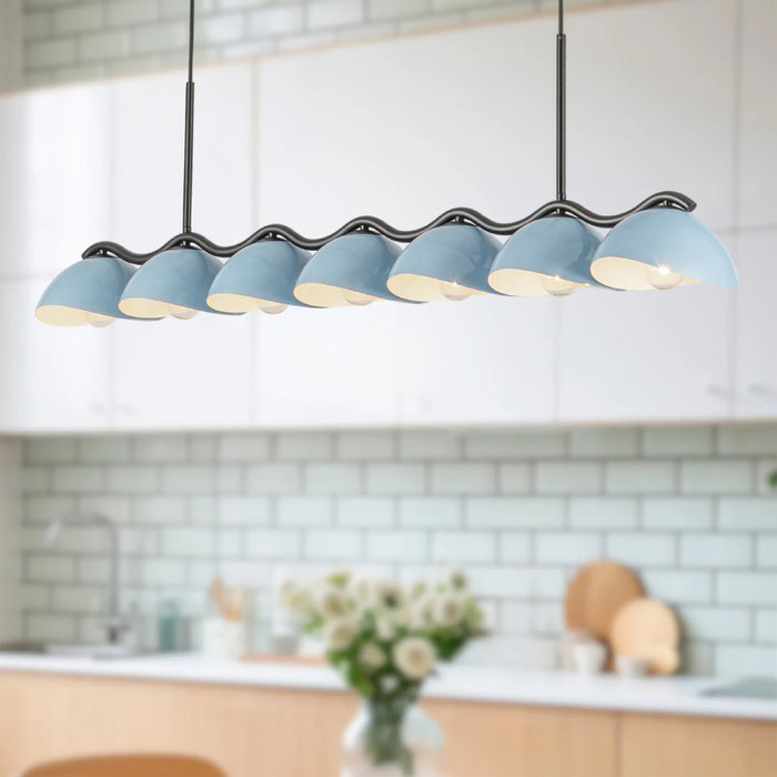 Kuzco LP57642 Atlas 7-lt 42" Linear Pendant