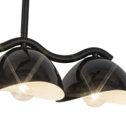 Kuzco LP57642 Atlas 7-lt 42" Linear Pendant - Black