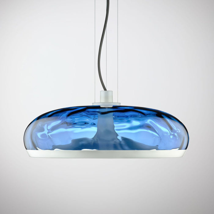 Leucos Aurelia Bold S45 2-lt 18" LED Pendant, Single Switch