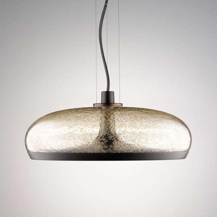 Leucos Aurelia Bold S45 2-lt 18" LED Pendant, Single Switch