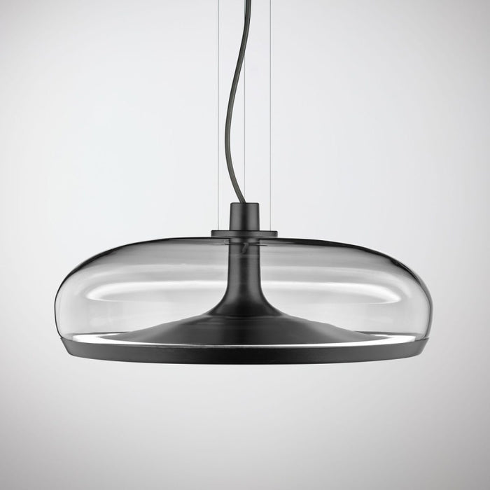 Leucos Aurelia Bold S45 2-lt 18" LED Pendant, Single Switch