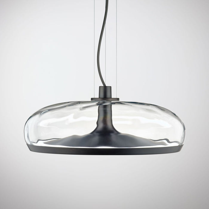 Leucos Aurelia Bold S45 2-lt 18" LED Pendant, Single Switch