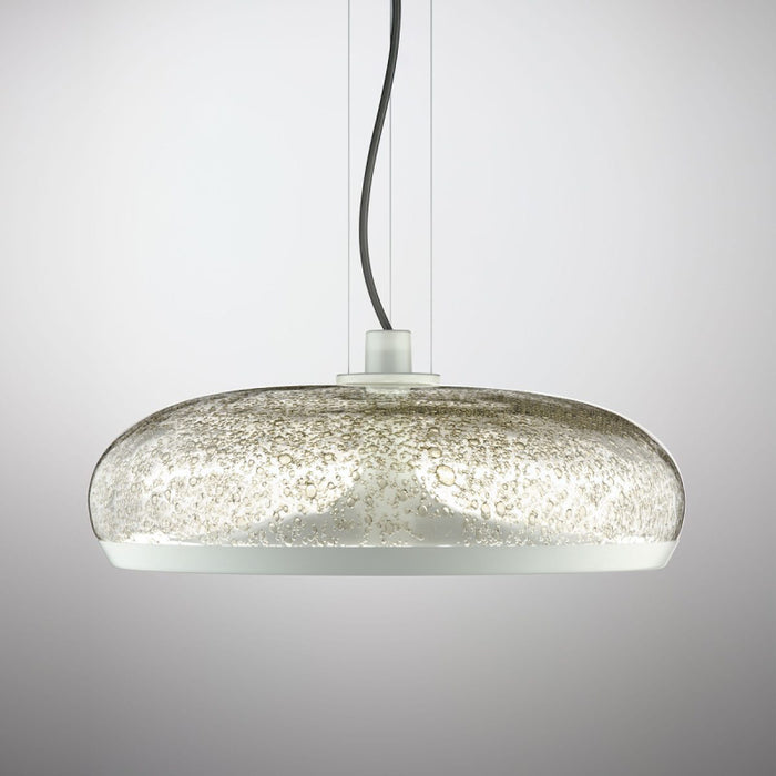 Leucos Aurelia Bold S45 2-lt 18" LED Pendant, Single Switch