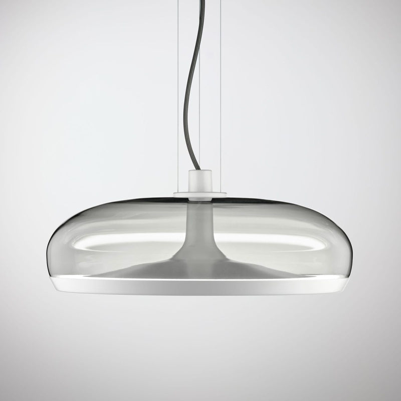 Leucos Aurelia Bold S45 2-lt 18" LED Pendant, Single Switch