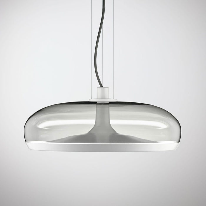Leucos Aurelia Bold S45 2-lt 18" LED Pendant, Single Switch