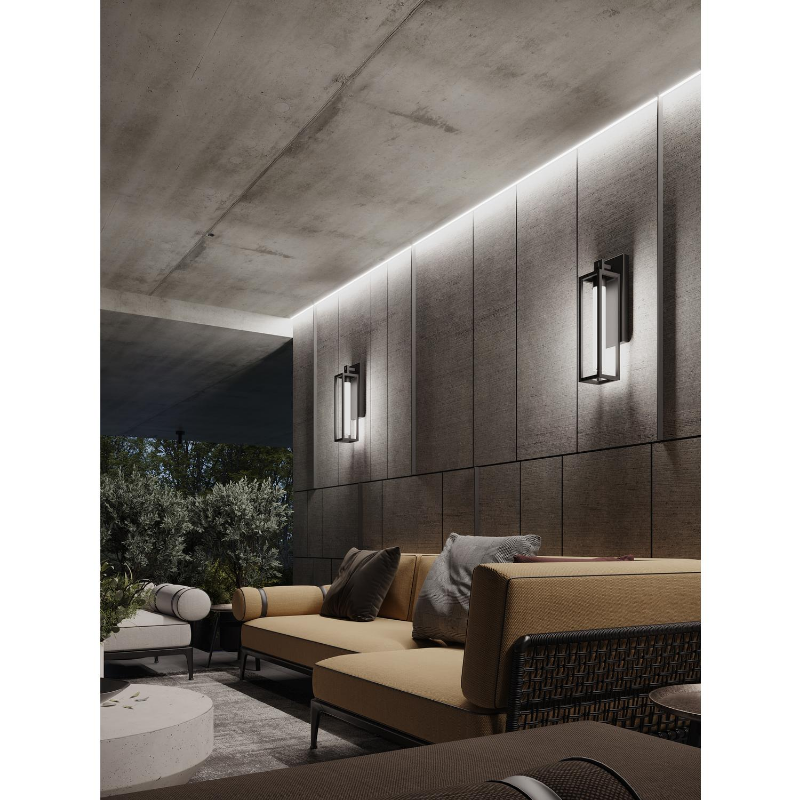 AFX AVRW0727LAJUD Avery 1-lt 24" Tall LED Outdoor Wall Sconce