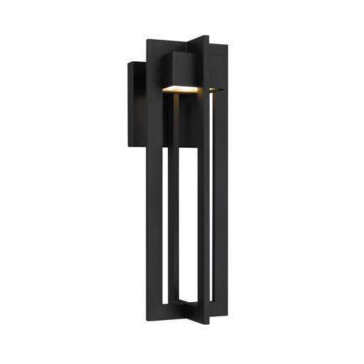 Alteck Lighting AW0002-3CCT-W 4 Bar 1-lt 18" Tall LED Outdoor Wall Sconce, 3CCT Selectable